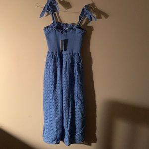Women’s blue cabana life sundress